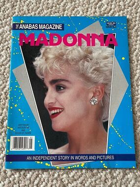 Vintage 1987 Anabas Madonna Magazine